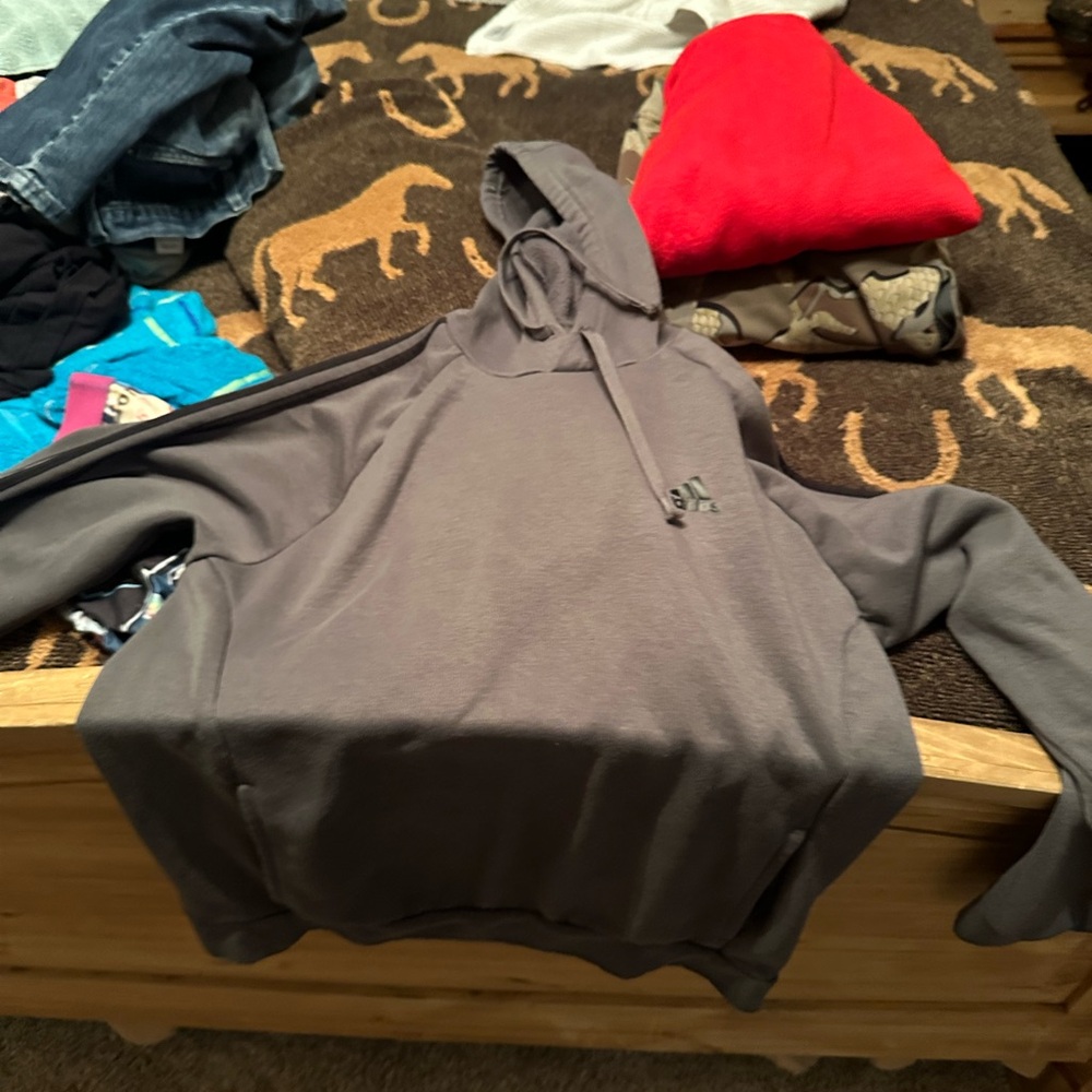 Adidas Gray Hoodie